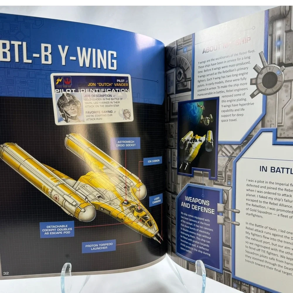 Star Wars Folded Flyers Klutz Paper Starfighters Activity Book 30 Ships 2012